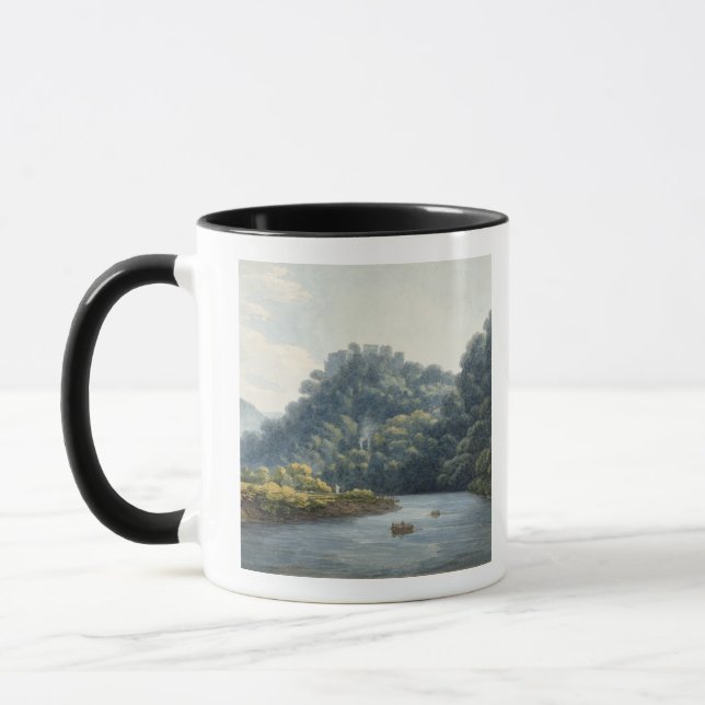 Goodrich Castle on the Wye (w/c, pen & ink, chalk Mug (Left)