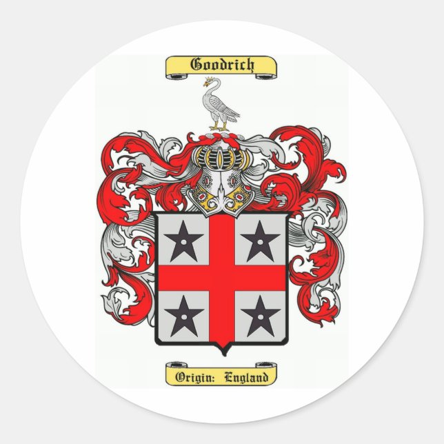 Goodrich Classic Round Sticker (Front)