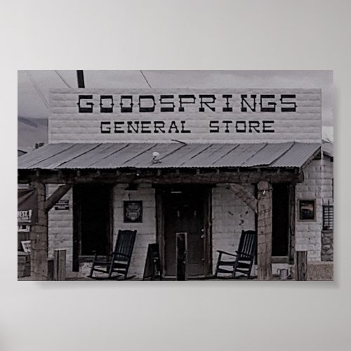 Goodsprings General Store poster