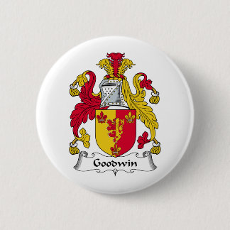 Goodwin Family Crest Pinback Button