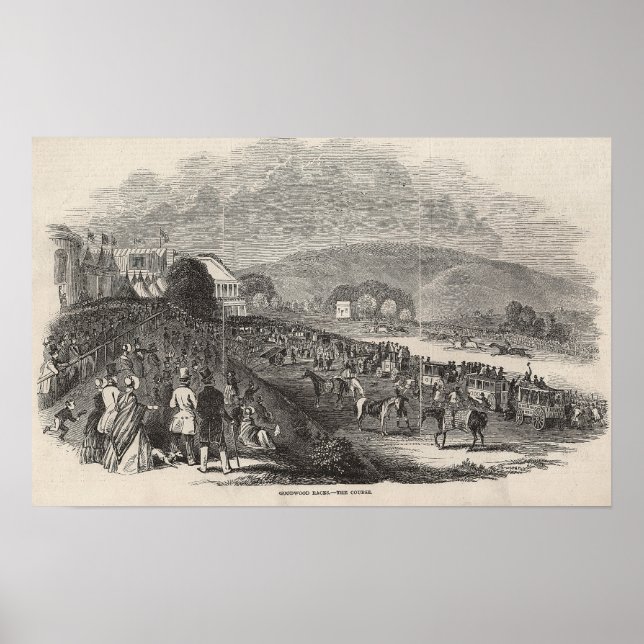 Goodwood Races: the Course Poster (Front)