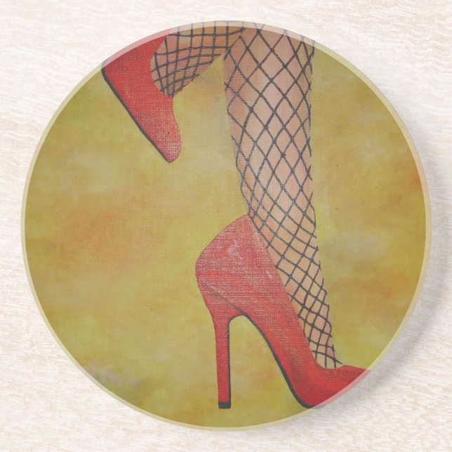 Goody Two Shoes Drink Coaster (Front)