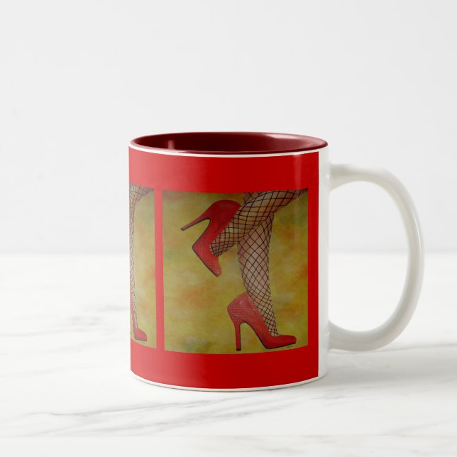 Goody Two Shoes Two-Tone Coffee Mug (Right)