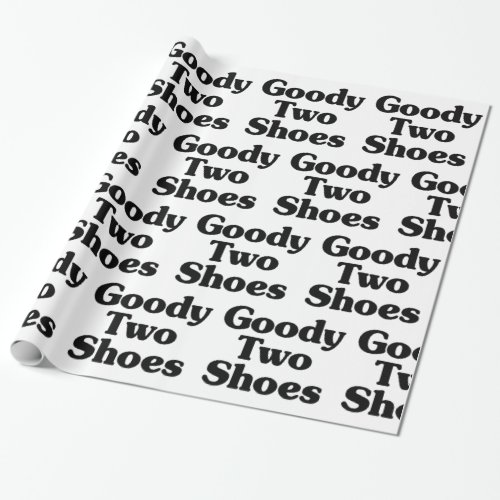 Goody Two Shoes Wrapping Paper