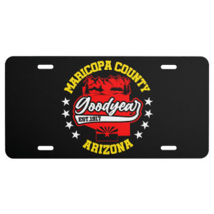 Goodyear, Arizona License Plate