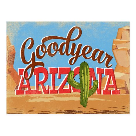 Retro Desert Arizona Postcards – Fun Cartoon Vintage Postcards