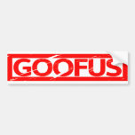 Goofus Stamp Bumper Sticker