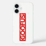 Goofus Stamp iPhone 16 Case