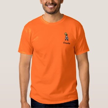 Goofy | Add Your Name Embroidered T-shirt by DisneyLogosLetters at Zazzle