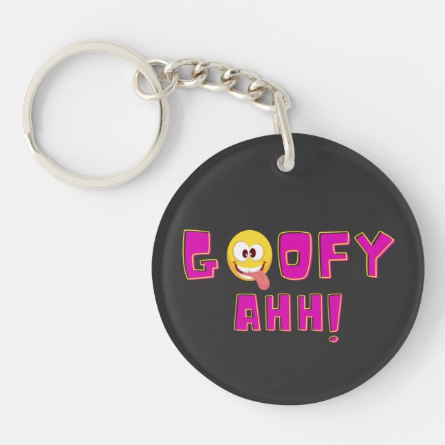 Goofy Ahh Acrylic Keychain (Front)