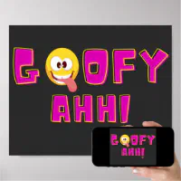 Goofy Ahh, goofy ahh beat, Poster
