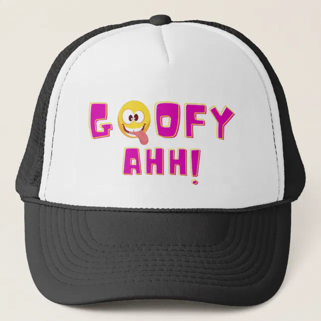 goofy trucker hat