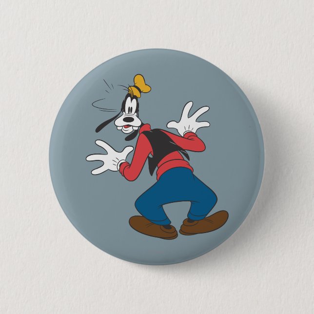 Goofy | Back Turned Button (Front)