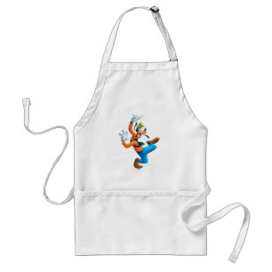 Goofy Dancing Adult Apron