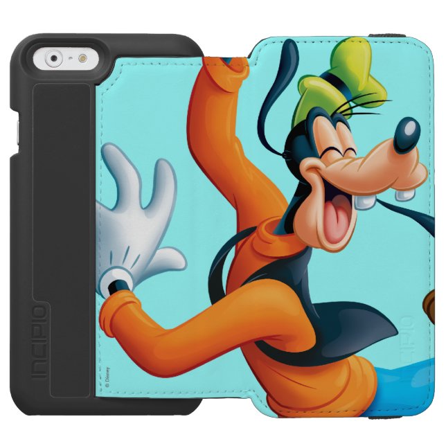 Goofy | Dancing Incipio iPhone Wallet Case (Folio Open)