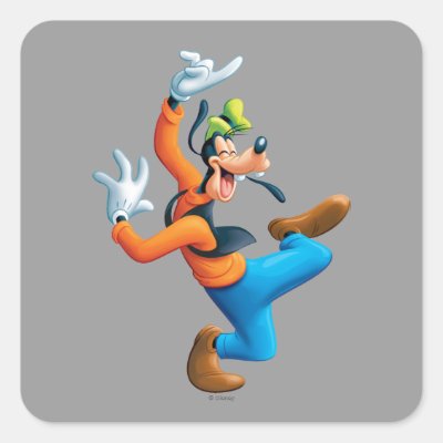 Goofy | Dancing Square Sticker