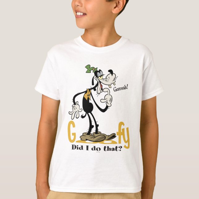 Goofy - Did I do that? T-Shirt (Front)