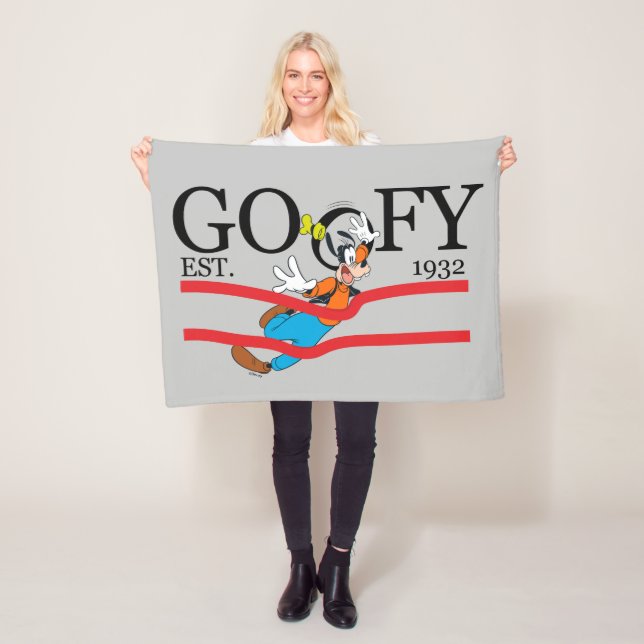 Goofy Est. 1932 Fleece Blanket (In Situ)