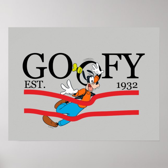 Goofy Est. 1932 Poster (Front)