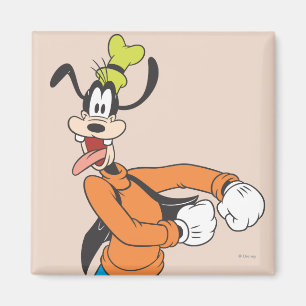Goofy Excited Magnet