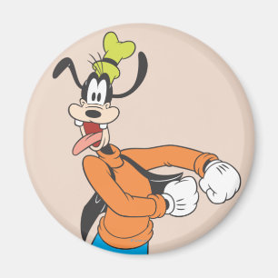 Goofy Excited Magnet
