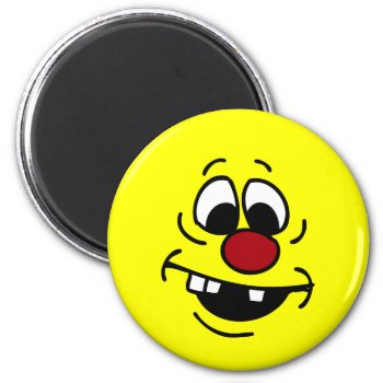 Goofy Face Grumpey Magnet by disgruntled_genius at Zazzle