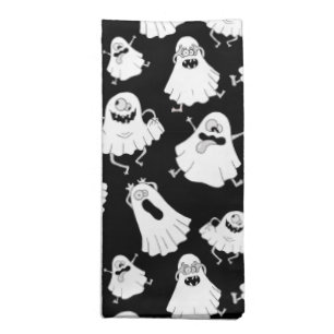 Goofy Ghosts Cloth Napkins
