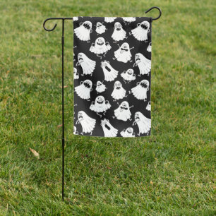 Goofy Ghosts Garden Flag