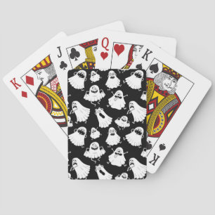 Goofy Ghosts Playing Cards