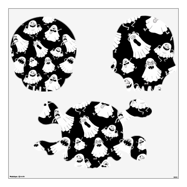 Goofy Ghosts Wall Decals (Front)