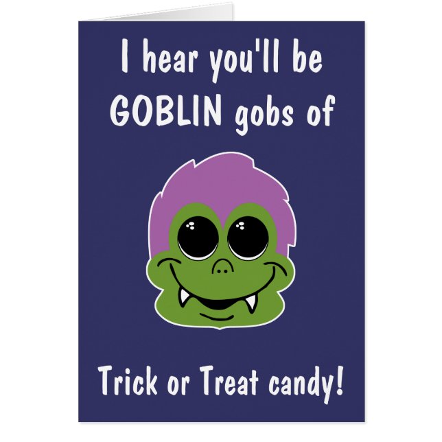 Goofy Goblin Cards (Front)