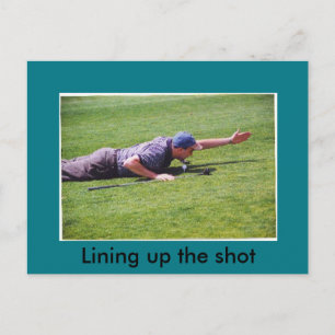 Goofy Golf Postcard
