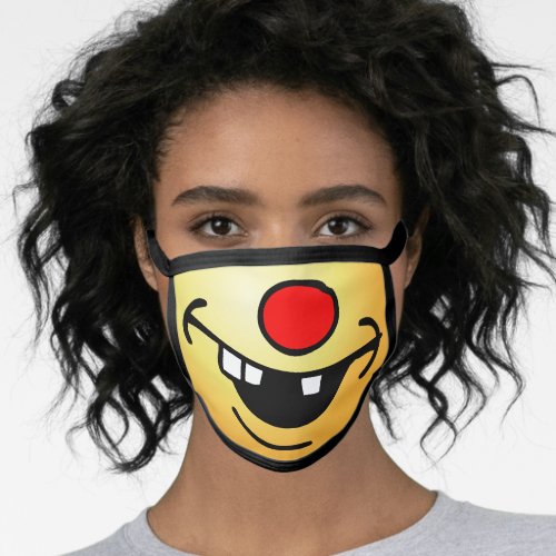 Goofy Grumpey Face Face Mask