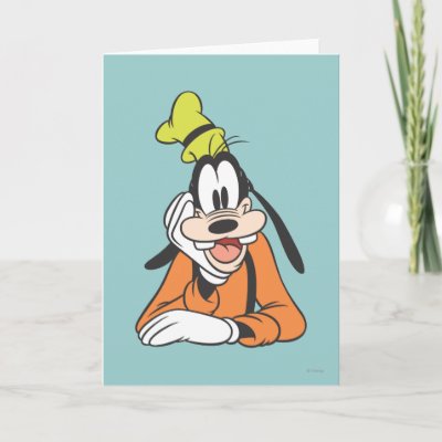 Goofy | Hand on Chin Card