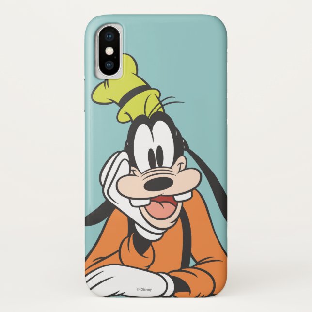 Goofy | Hand on Chin Case-Mate iPhone Case (Back)