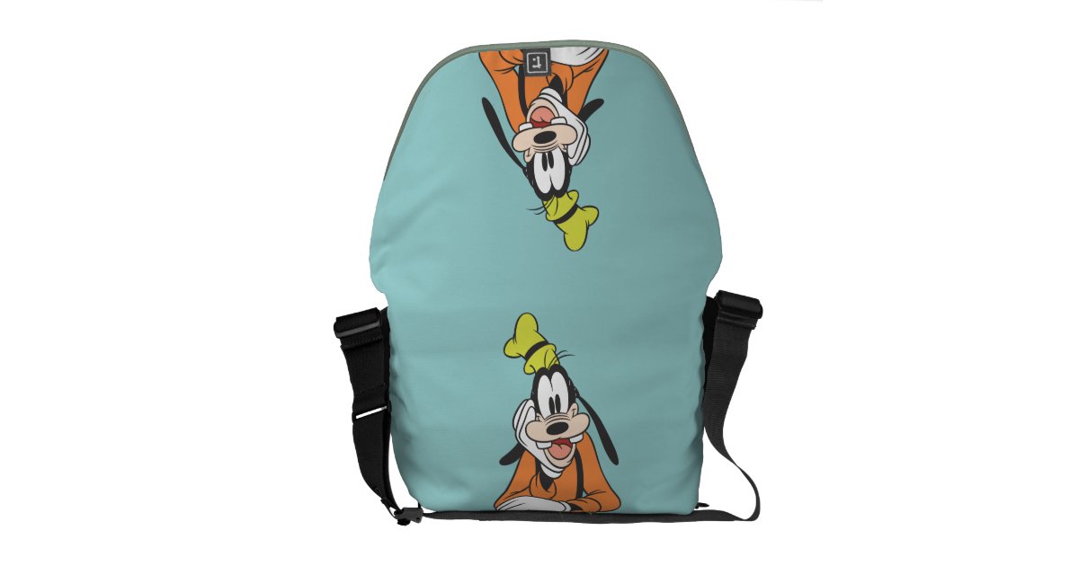 Goofy | Hand on Chin Courier Bag | Zazzle