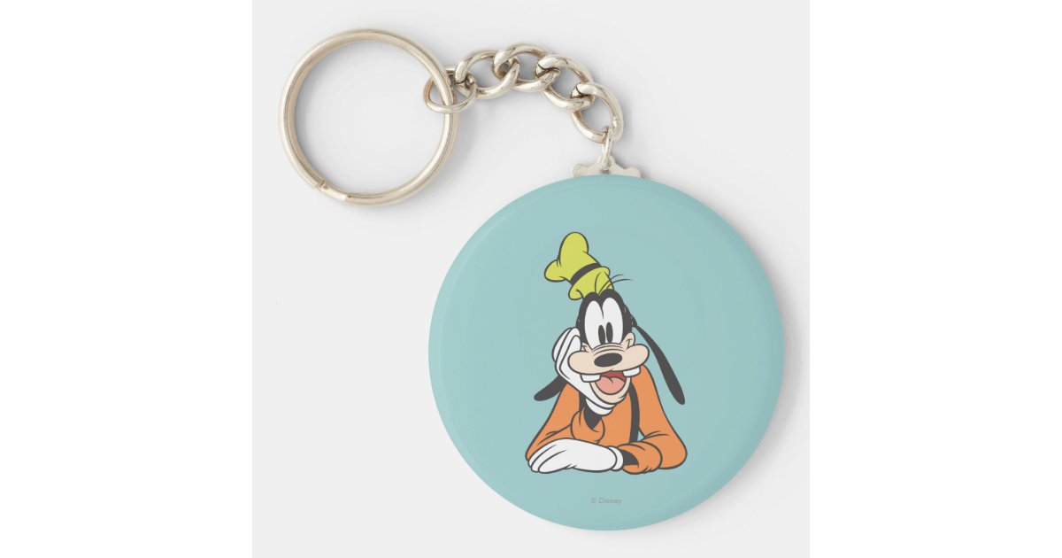 goofy disney cartoon keychain