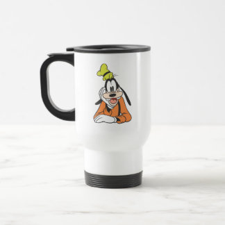 Goofy | Hand on Chin Travel Mug