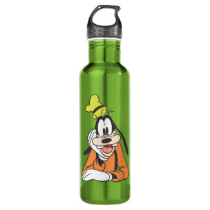 Goofy Hand on Chin Water Bottle