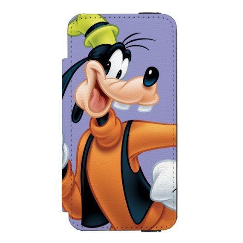 Goofy  Hand on Hip Wallet Case For iPhone SE55s