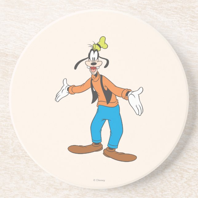 Goofy | Hands Wide Drink Coaster (Front)
