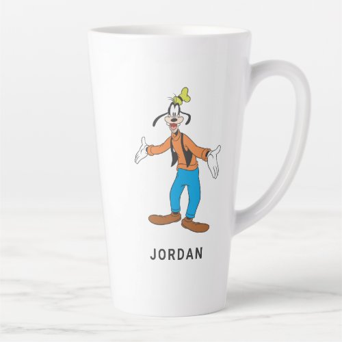 Goofy  Hands Wide Latte Mug