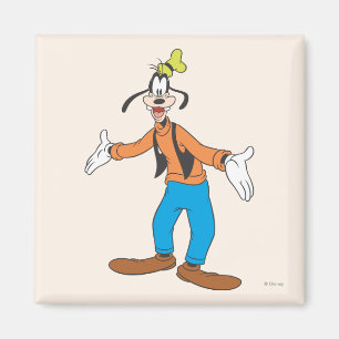 Goofy Hands Wide Magnet