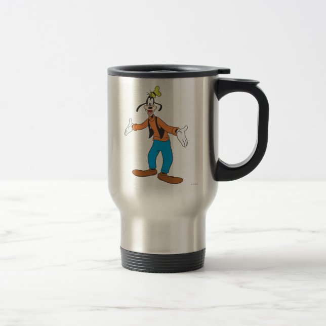 Goofy | Hands Wide Travel Mug (Right)