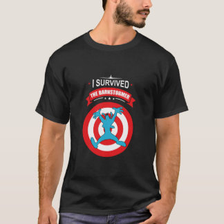 Goofy I Survived The Barnstormer  T-Shirt