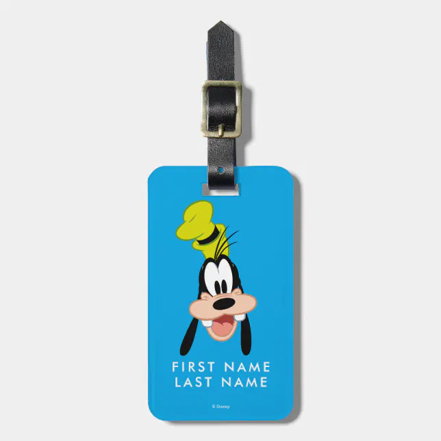 Goofy Luggage Tag Zazzle