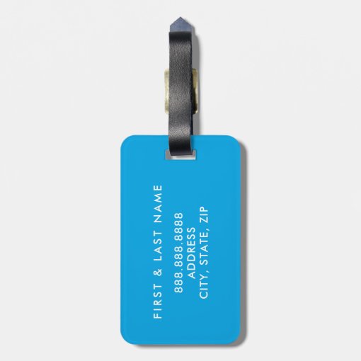 Goofy Luggage Tag Zazzle