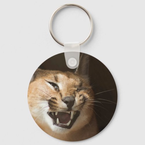 Goofy Lynx Keychain