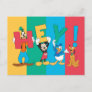 Goofy, Mickey, Donald, Pluto - Hey! Postcard