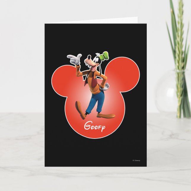 Goofy | Mickey Head Icon Card (Front)